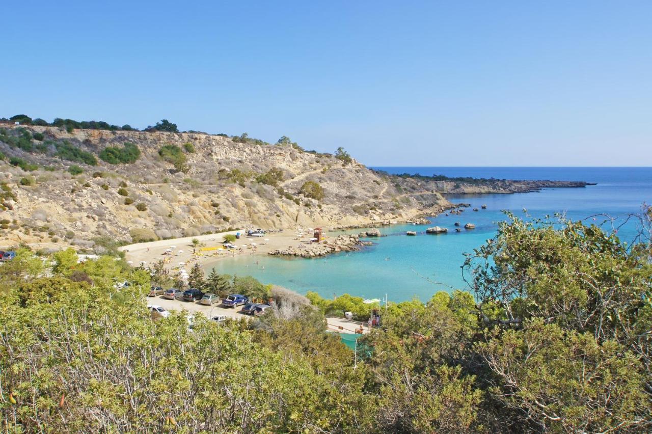 Gabriela - Coralli Beachfront Apartment Protaras Exterior photo